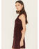 Image #2 - Levi's Women's Vianna Sleeveless Button-Down Corduroy Dress, Wine, hi-res