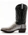 Image #3 - Dan Post Men's Exotic Water Snake Western Boot - Square Toe, Grey, hi-res