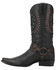 Image #3 - Dingo Men's War Studded Eagle Inlay Western Boot - Square Toe, Black, hi-res