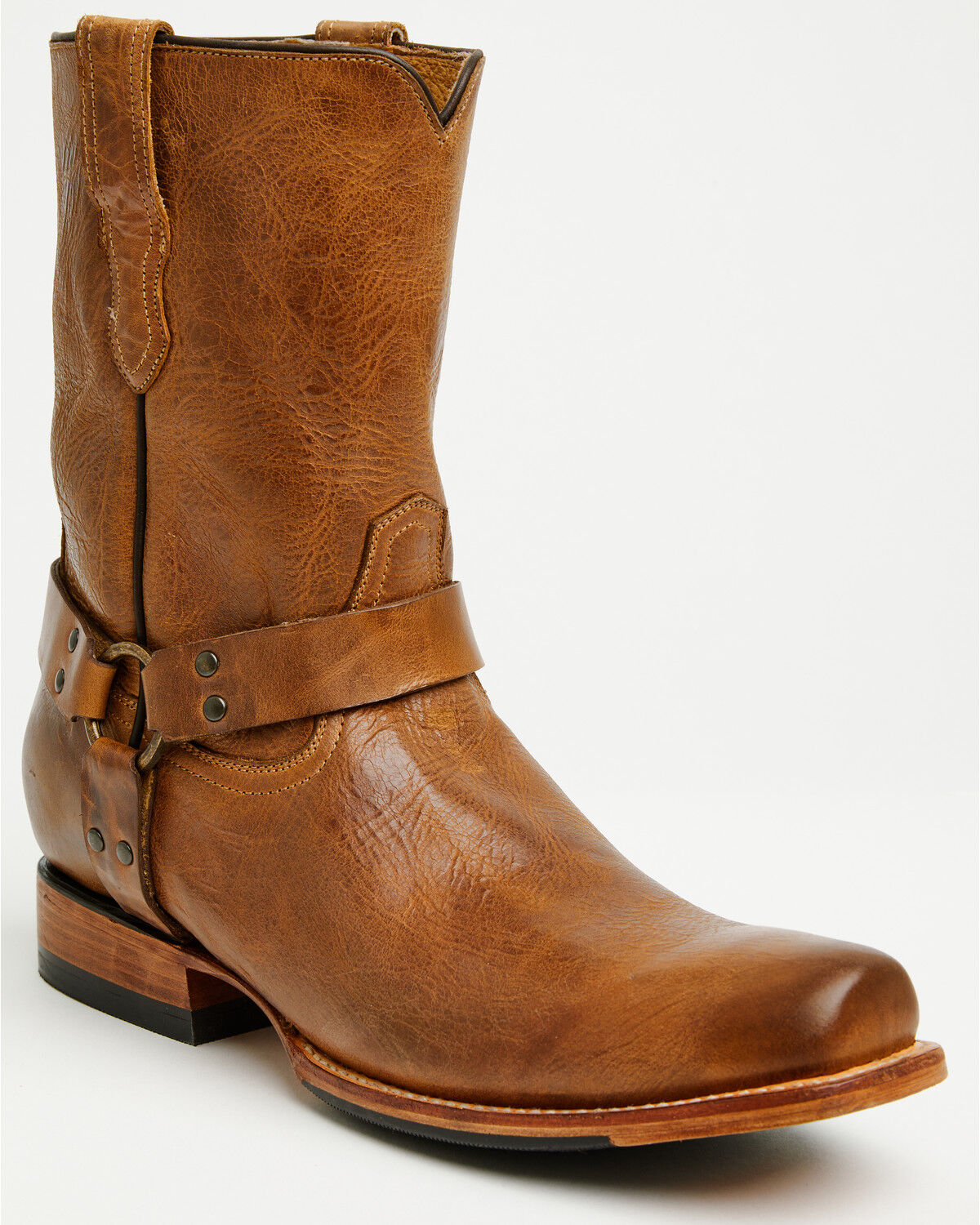 Moonshine Spirit&reg; Men's Jono Harness Boots - Square Toe, Cognac, hi-res