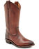 Image #1 - Frye Women's Billy Western Boots - Round Toe, Cognac, hi-res