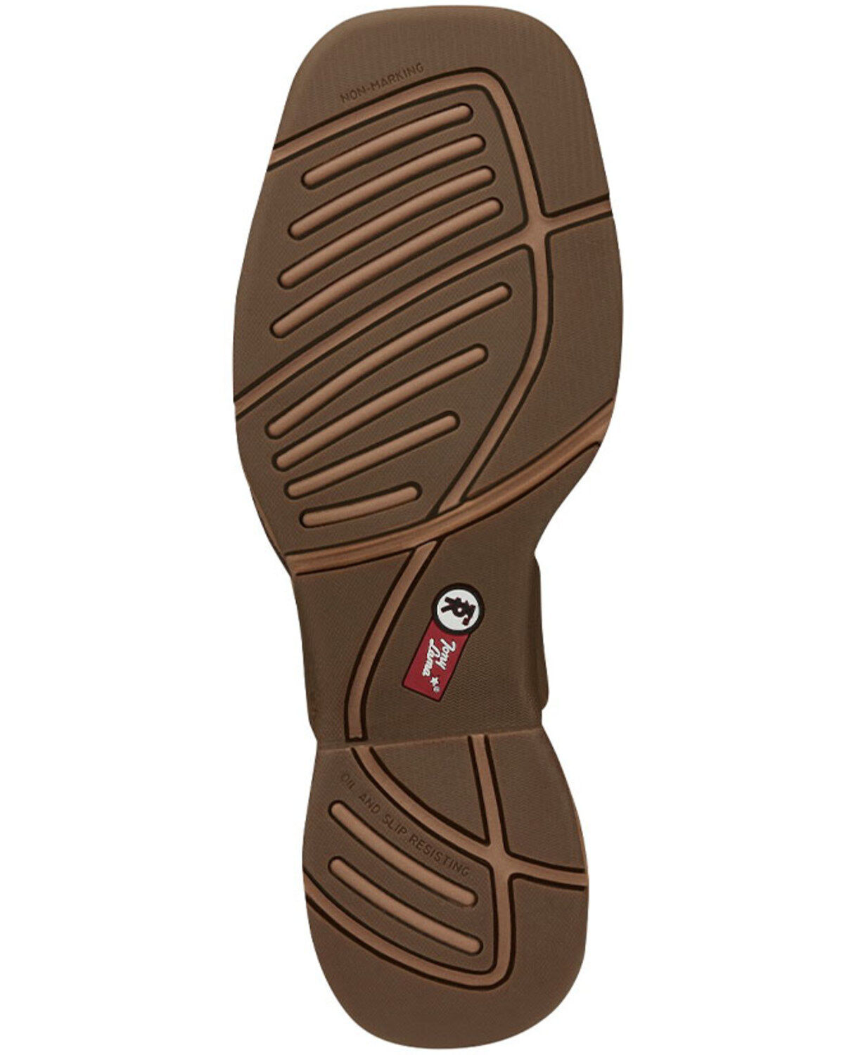 Image #7 - Tony Lama Men's 11" Bartlett Pull-On Work Boots - Steel Toe, Brown, hi-res