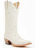 Image #1 - Shyanne Women's Victoria Hueso Studded Stitched Western Boots - Snip Toe, White, hi-res