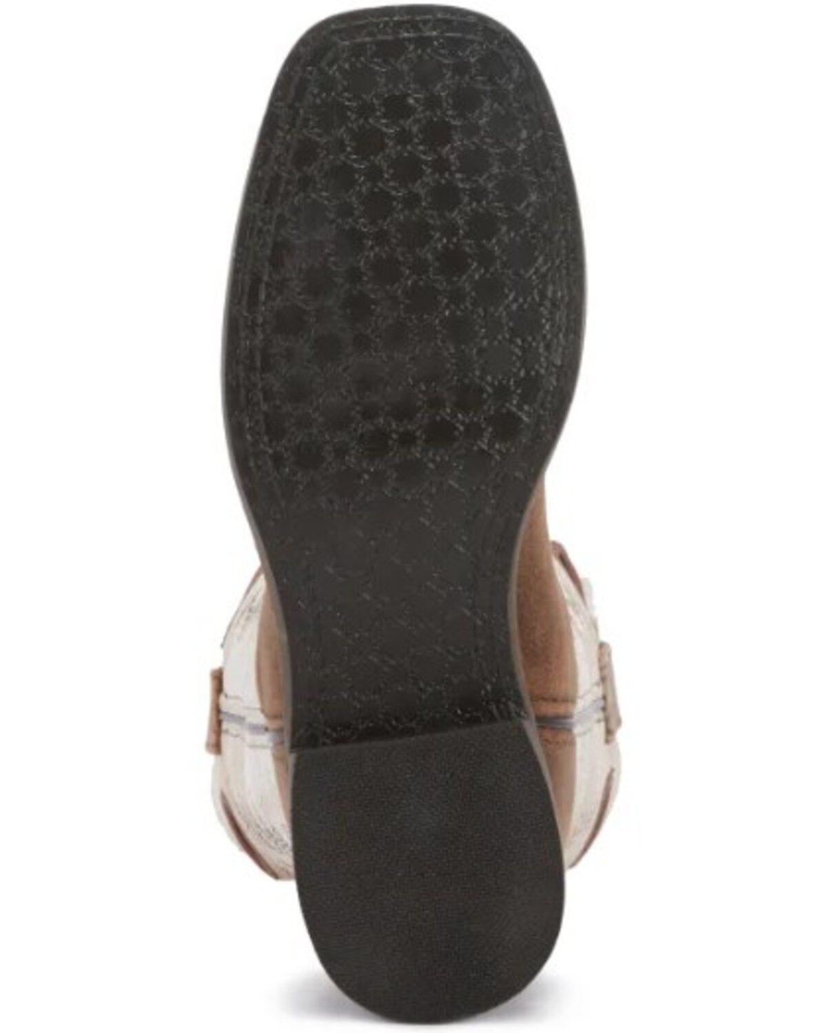 Image #7 - Smoky Mountain Women's Drifter Western Performance Boots - Broad Square Toe, Brown, hi-res