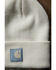 Image #2 - Carhartt Knit Cuffed Logo Satin Lined Beanie, Oatmeal, hi-res