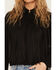 Image #3 - Idyllwind Women's Breckston Faux Suede Fringe Jacket, Black, hi-res