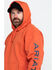 Image #5 - Ariat Men's Volcanic Heather Rebar Graphic Hooded Work Sweatshirt - Big & Tall, Heather Orange, hi-res