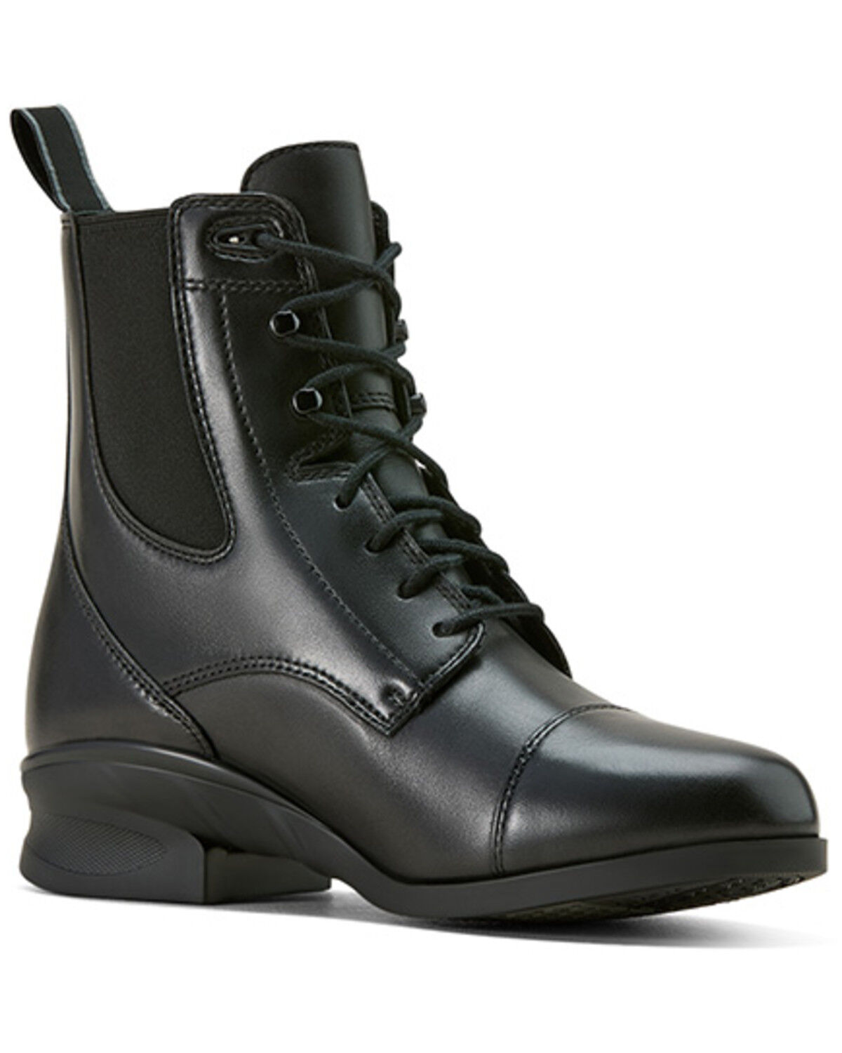 Image #1 - Ariat Women's Heritage Lace Paddock Boots - Round Toe, Black, hi-res