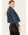 Image #4 - Levi's Women's Original Trucker Jacket, Dark Wash, hi-res