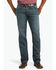 Image #1 - Ariat Men's Deadrun M5 Arrowhead Straight Denim Jeans, Denim, hi-res