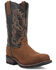 Image #1 - Laredo Men's Rockwell Western Work Boots - Steel Toe, Brown, hi-res