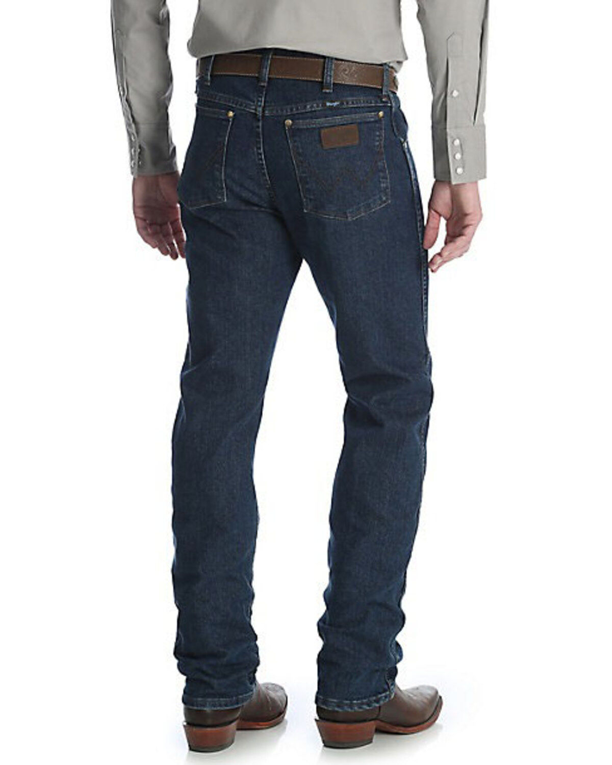 Wrangler Men's Midnight Rinse Premium Performance Cowboy Cut Jeans - Big & Tall, Indigo, hi-res