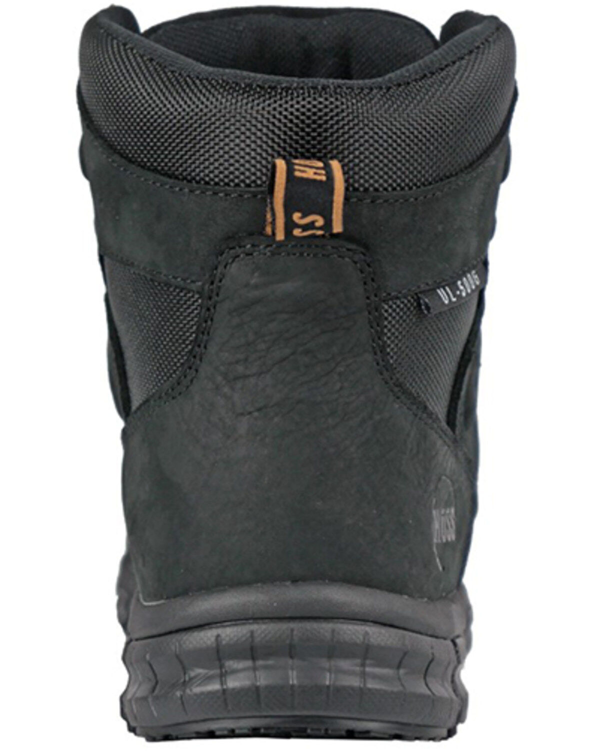 Image #5 - Hoss Men's Tikaboo Ultra Light Lace-Up Work Boots - Composite Toe, Black, hi-res