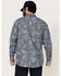 Image #4 - Ariat Men's FR  Pacific Long Sleeve Snap Work Shirt, Navy, hi-res