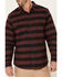 Image #3 - Hawx Men's Harris Stretch Plaid Print Long Sleeve Button Down Work Flannel Shirt - Tall, , hi-res