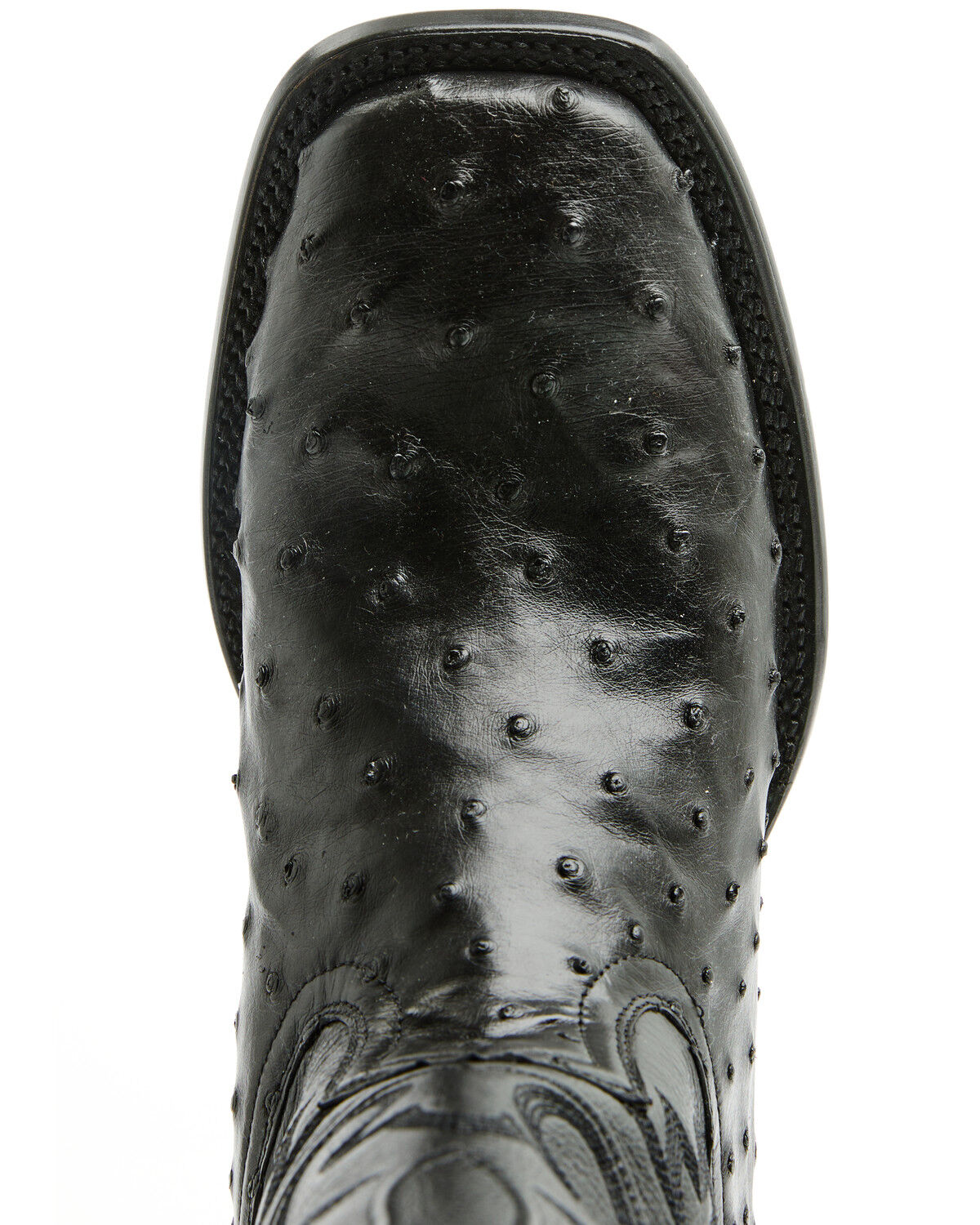 Image #6 - Cody James Black 1978&reg; Men's The Hayward Exotic Full Quill Ostrich Western Boots - Broad Square Toe, Black, hi-res