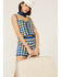 Image #1 - Sadie & Sage Women's Daisy Crochet - 2-Piece Set, Blue, hi-res