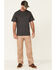 Image #2 - Hawx Men's Solid Charcoal Forge Short Sleeve Work Pocket T-Shirt - Big , Charcoal, hi-res