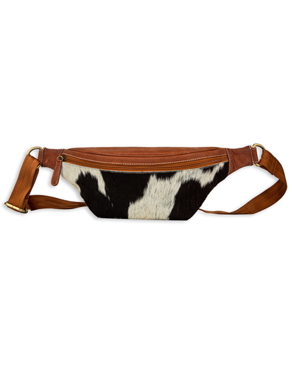 Myra Bag Women's Stratton Ridge Leather And Hairon Belt Bag, Multi, hi-res