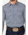 Image #3 - Cody James Men's Reride Geo Print Long Sleeve Snap Western Shirt, Navy, hi-res