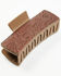 Image #2 - Shyanne Women's Tooled Floral Leather Hair Clip, Brown, hi-res