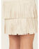 Image #4 - Trixxi Girls' Fringe Skirt, Ivory, hi-res