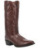Image #2 - Dan Post Men's Mignon Western Boots - Round Toe, Tan, hi-res