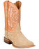 Image #1 - Tony Lama Men's Heritage Carlos Exotic Ostrich Western Boots - Broad Square Toe, Tan, hi-res