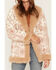 Image #3 - Shyanne Women's Tinsey Tapestry Print Faux Suede Coat, Natural, hi-res