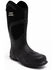 Image #1 - Cody James Men's 14" Rubber Waterproof Work Boots - Composite Toe, Black, hi-res