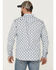 Image #4 - Moonshine Spirit&reg; Men's Bloom Floral Print Long Sleeve Snap Western Shirt, Light Blue, hi-res