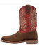 Image #3 - Georgia Boot Men's Carbo-Tec Waterproof Performance Western Boots - Square Toe, Brown, hi-res
