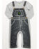 Image #1 - John Deere Infant Boys' Overall Printed Onesie, Grey, hi-res