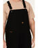 Image #3 - Hawx Men's Tillman Duck Canvas Overalls, Black, hi-res