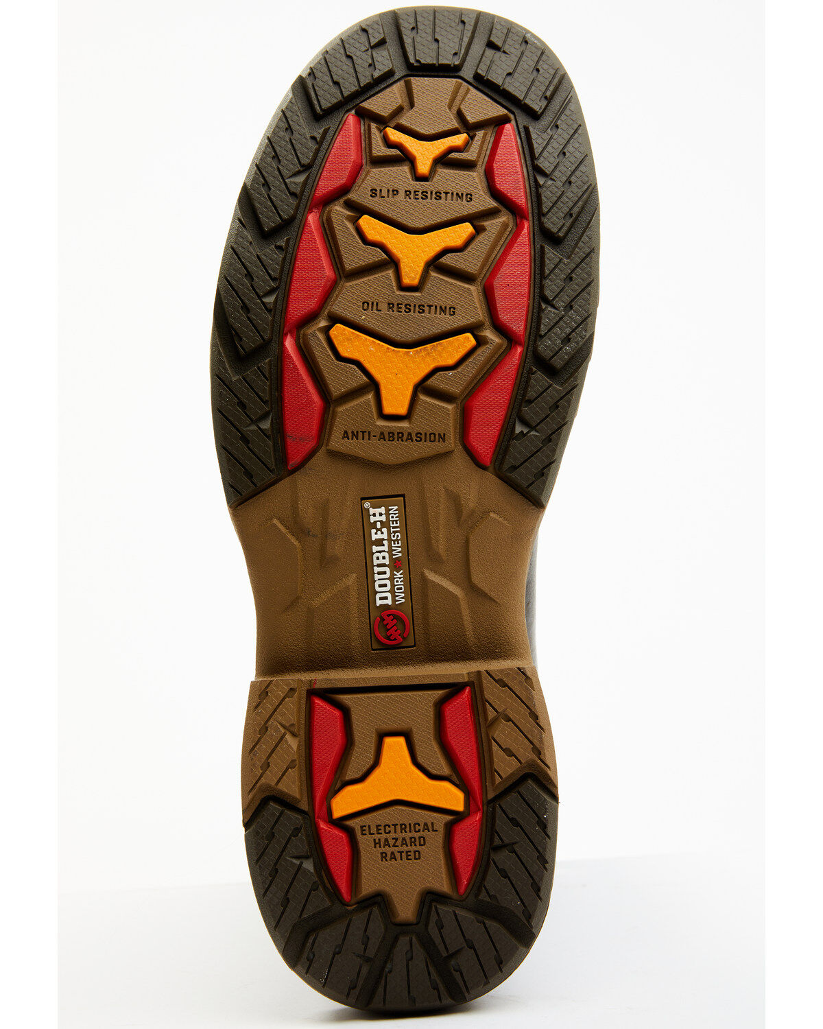 Image #7 - Double H Men's Apparition Waterproof Electrical Hazard Pull-On Work Boots - Composite Toe, Brown, hi-res
