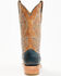 Image #5 - Corral Men's Exotic Python Western Boots - Square Toe , Navy, hi-res