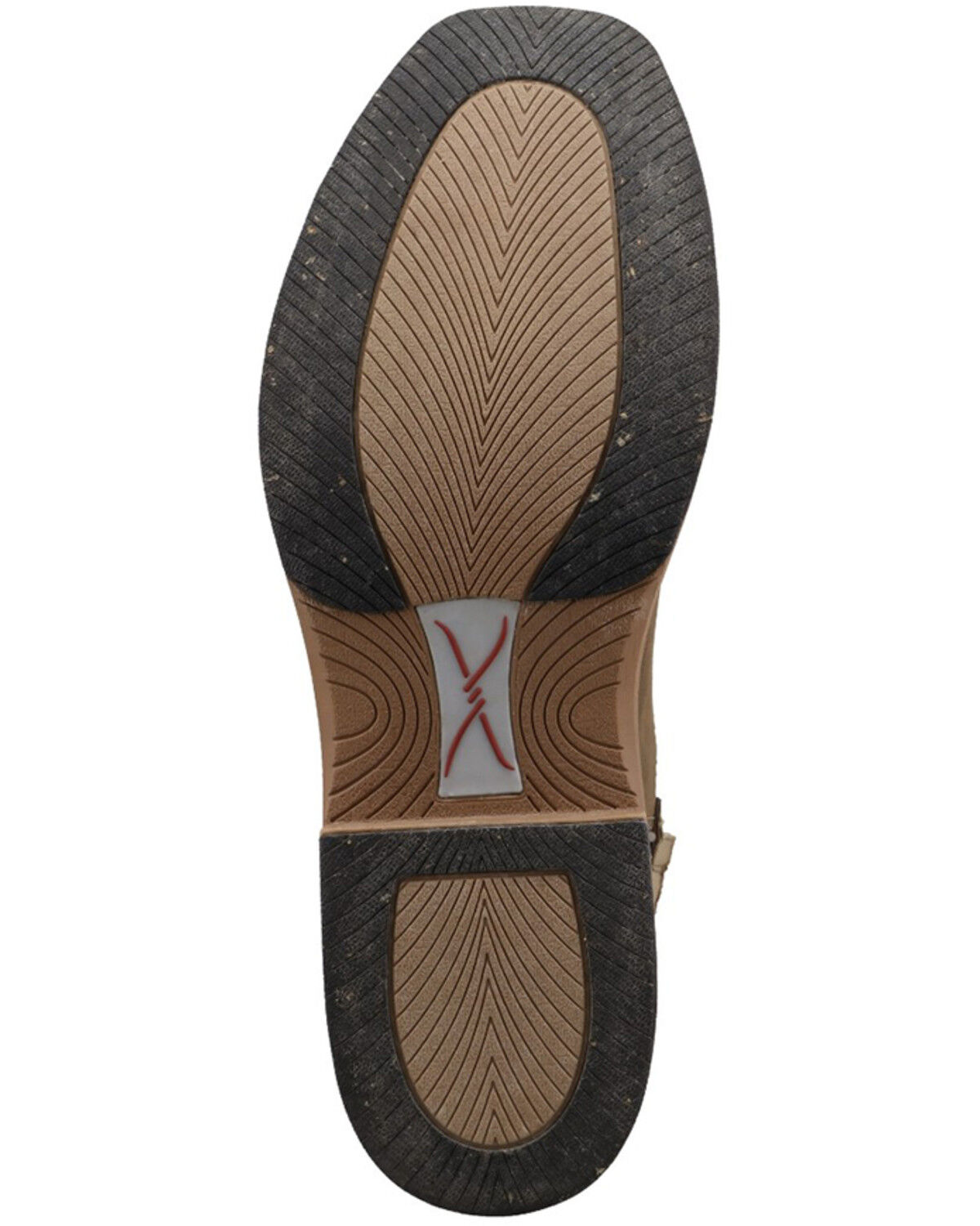 Image #7 - Twisted X Men's 6" UltraLite X&trade; Western Boots - Broad Square Toe, Khaki, hi-res