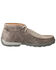 Image #3 - Twisted X Men's Woven Driving Moccasin Shoes - Moc Toe, Grey, hi-res