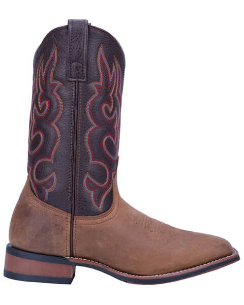 Image #3 - Laredo Men's Lodi Stockman Boots, Taupe, hi-res