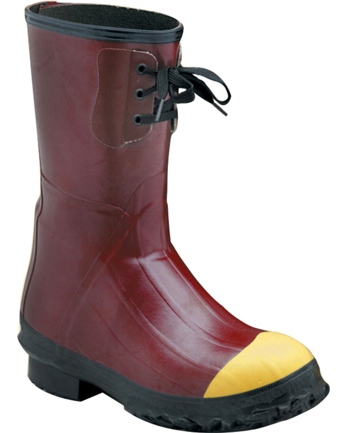 Image #1 - Lacrosse Men's Insulated PAC 12" Work Boots - Steel Toe, Red, hi-res