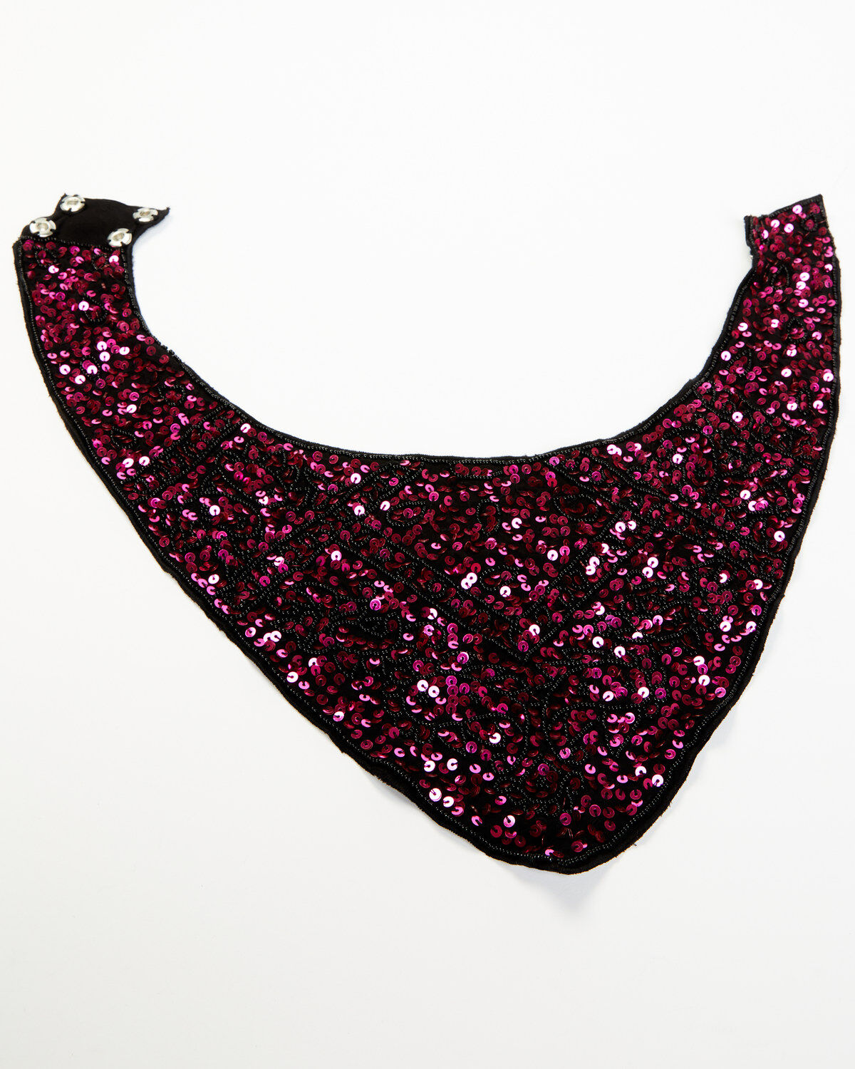 Image #3 - Idyllwind Women's Monroe Fuchsia Sequin Bandana Necklace, Fuchsia, hi-res
