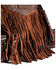 Image #2 - Wrangler Women's Vintage Floral Tooled Fringe Crossbody Bag , Brown, hi-res