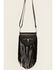 Image #2 - Idyllwind Women's Esperanza Longhorn Leather Fringe Crossbody Bag, Black, hi-res