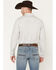 Image #4 - Cody James Men's NFR Geo Print Long Sleeve Button-Down Stretch Western Shirt - Tall, White, hi-res