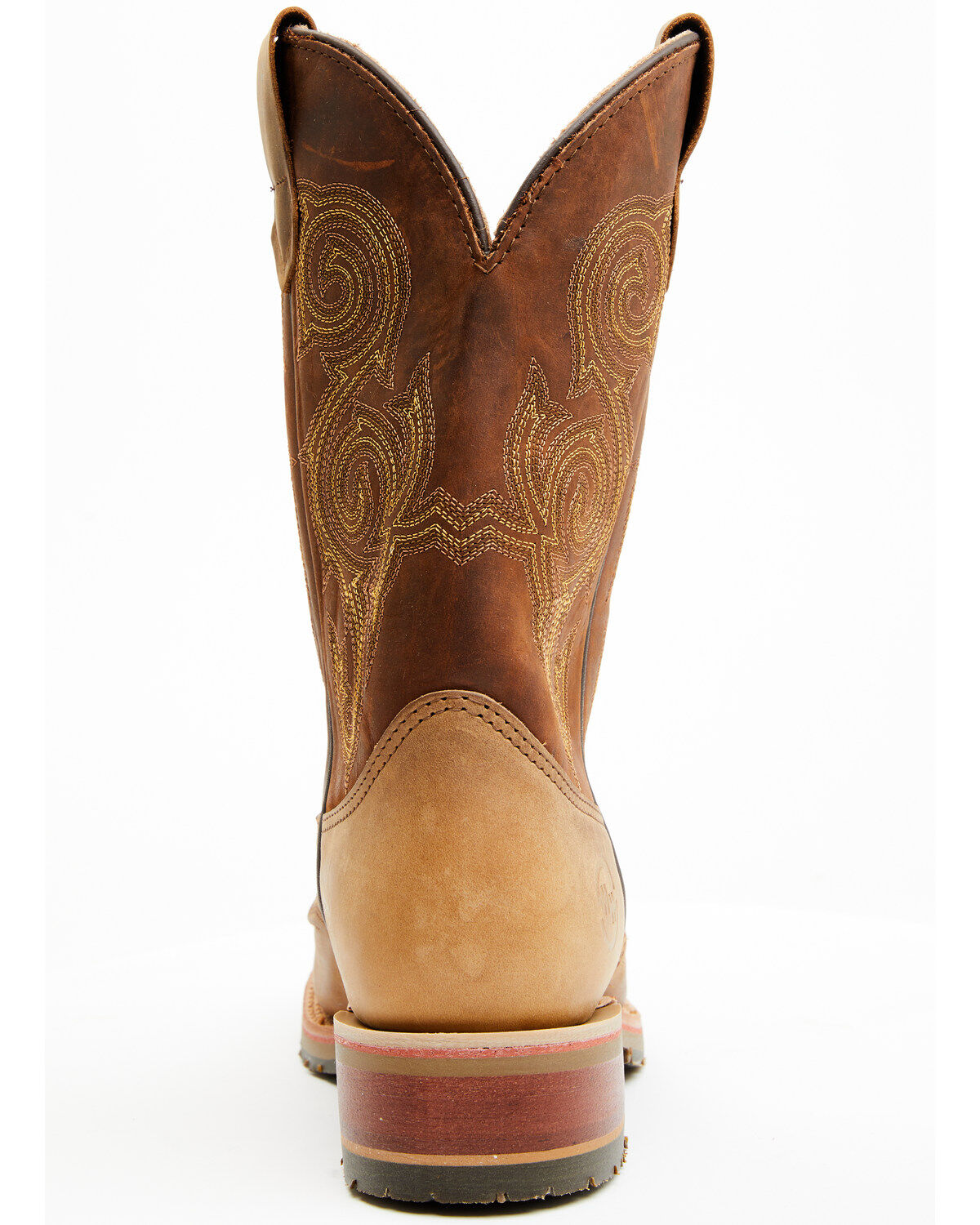 Image #5 - Double H Men's Boot Barn Exclusive 11" Domestic I.C.E&trade; Saddle Vamp Performance Western Boots - Broad Square Toe, Brown, hi-res