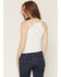 Image #4 - Miss Me Women's Studded Sleeveless Tank Top, White, hi-res