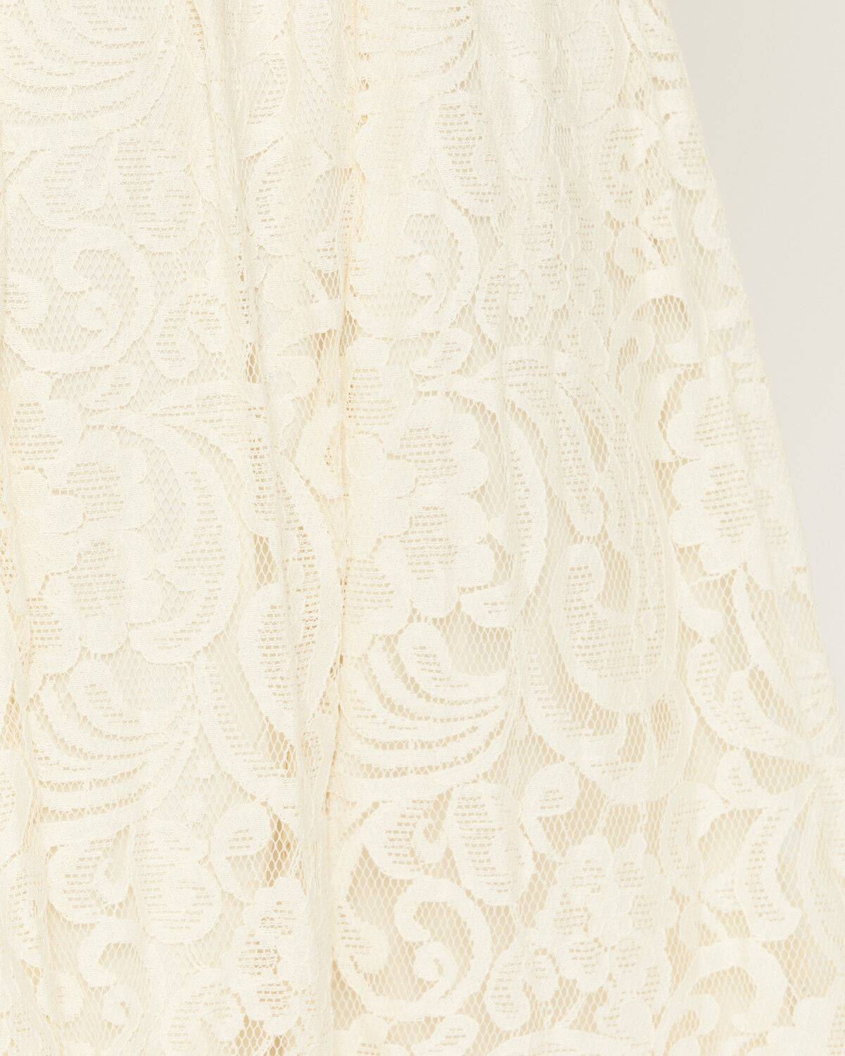 Image #4 - Shyanne Women's Snowberry Lace HIgh-Low Skirt, Cream, hi-res