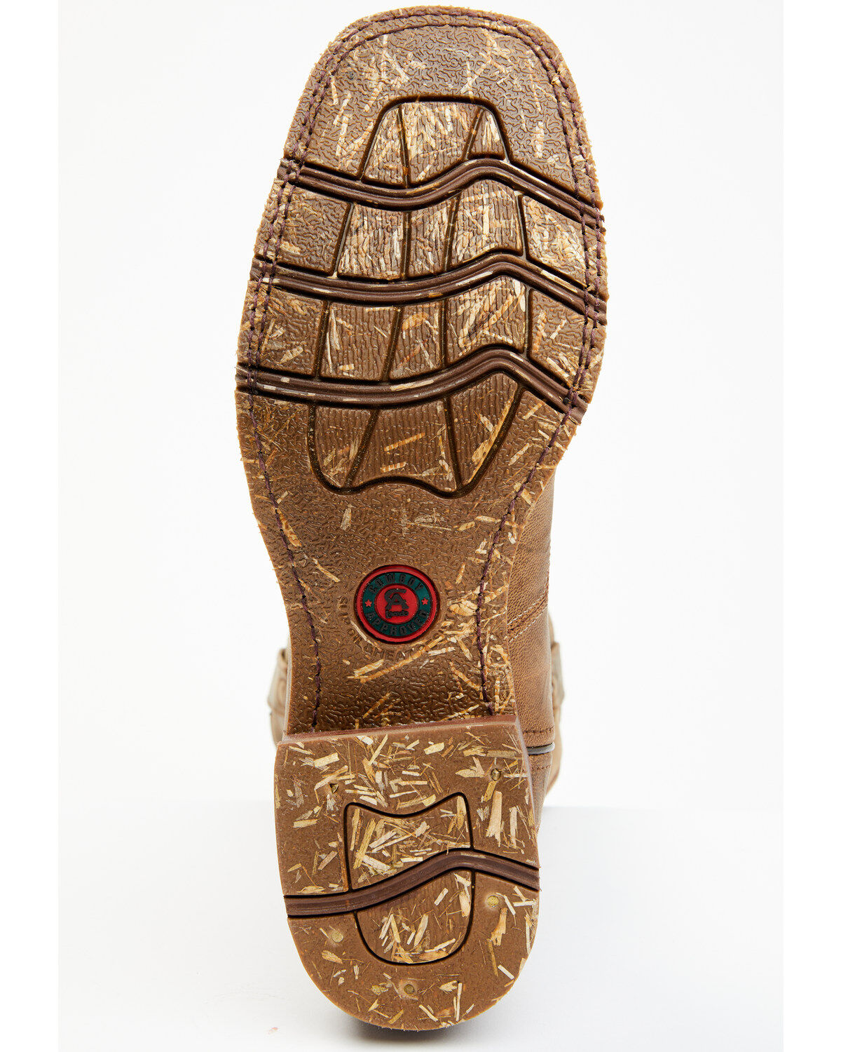 Image #7 - Laredo Men's Chauncy Performance Western Boots - Broad Square Toe, Taupe, hi-res