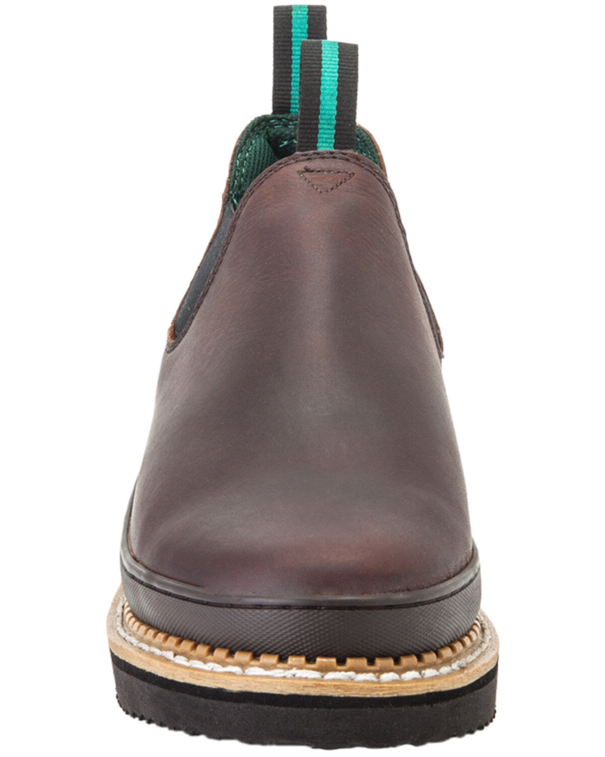 Image #4 - Georgia Men's Giant Romeo Work Shoes, Brown, hi-res