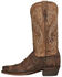 Image #6 - Lucchese Men's Handmade Burke Alligator Western Boots - Square Toe, Chocolate, hi-res